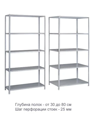 Стеллаж ТС120 (1000х1000х600)/2
